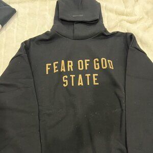 💗Men Fear of God Essentials Fleece Hoodie (FW24)💗